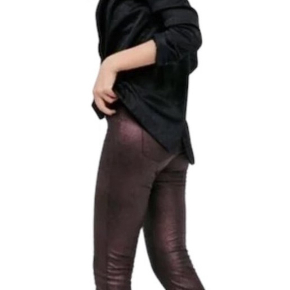Free people sparkle skinny high waisted pants